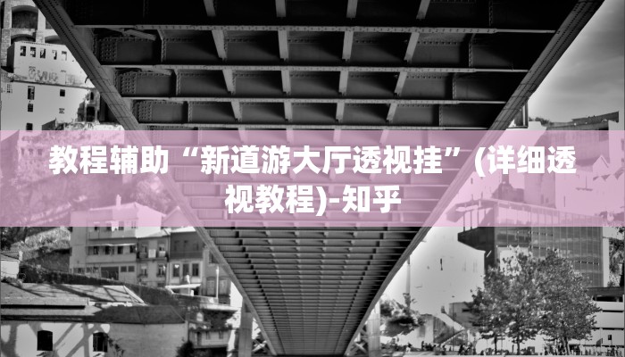 教程辅助“新道游大厅透视挂”(详细透视教程)-知乎