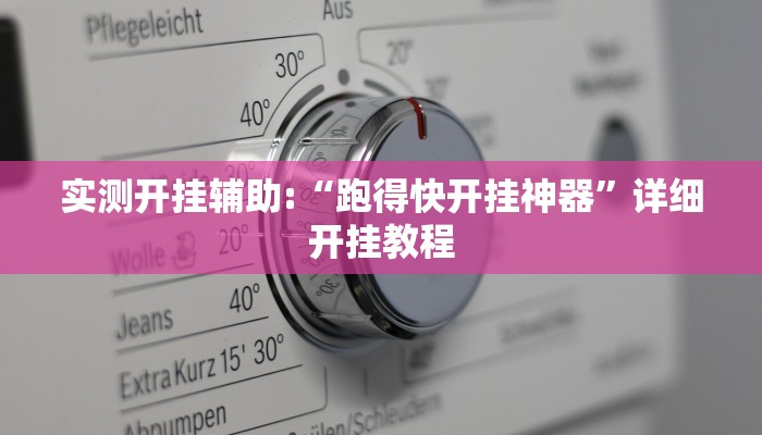 实测开挂辅助:“跑得快开挂神器”详细开挂教程