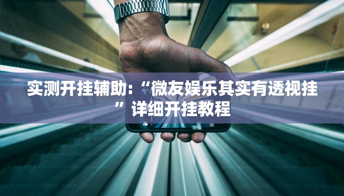 实测开挂辅助:“微友娱乐其实有透视挂”详细开挂教程