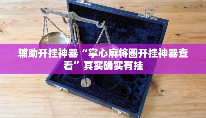 辅助开挂神器“掌心麻将圈开挂神器查看”其实确实有挂