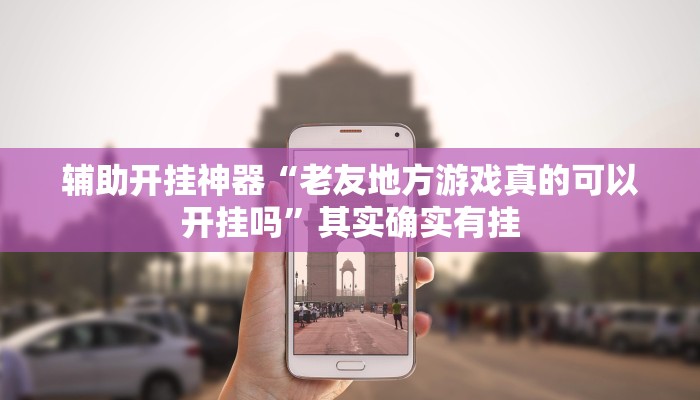 辅助开挂神器“老友地方游戏真的可以开挂吗”其实确实有挂