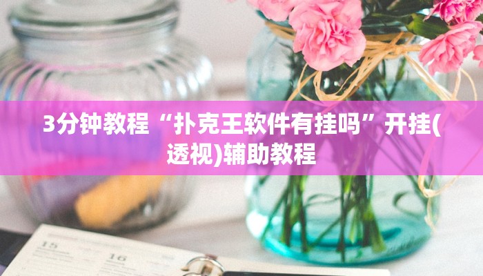 3分钟教程“扑克王软件有挂吗”开挂(透视)辅助教程