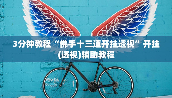 3分钟教程“佛手十三道开挂透视”开挂(透视)辅助教程