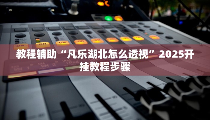 教程辅助“凡乐湖北怎么透视”2025开挂教程步骤